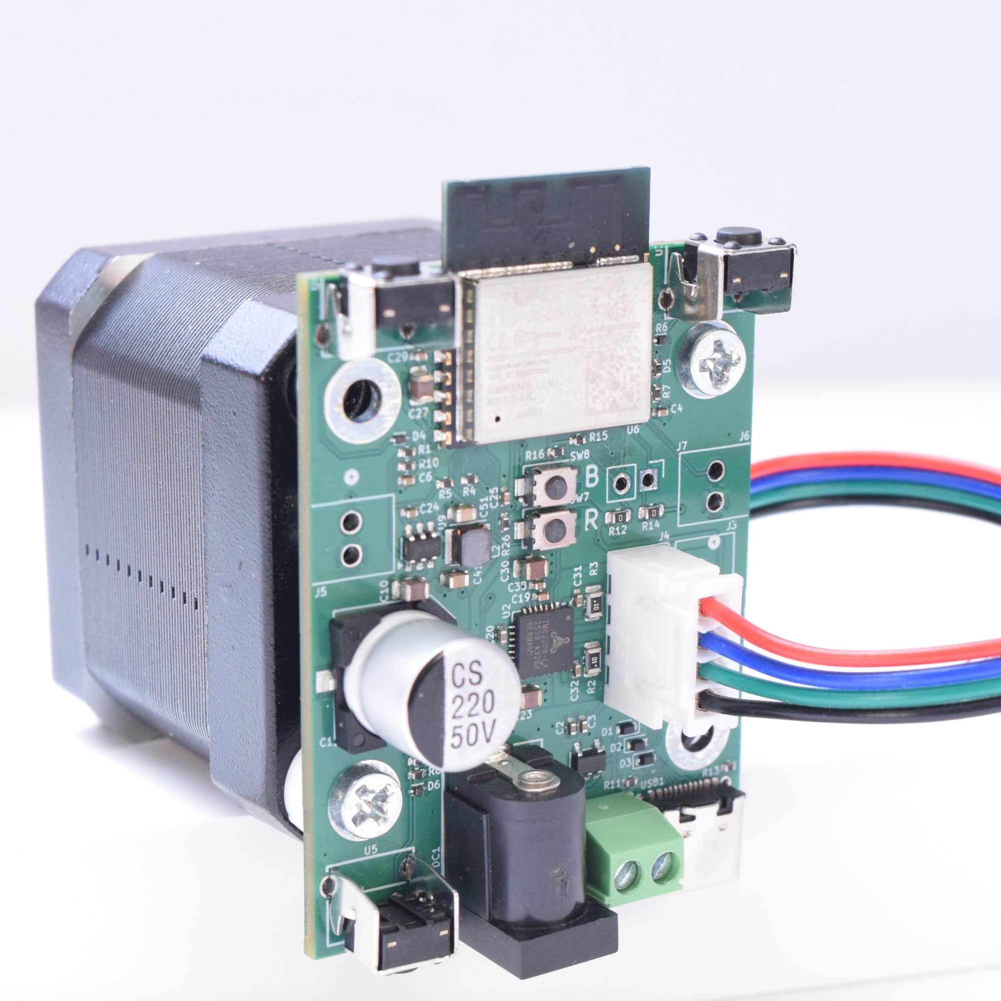 VAL3100: WiFi/Thread/Zigbee Stepper Motor Controller – Valar Systems