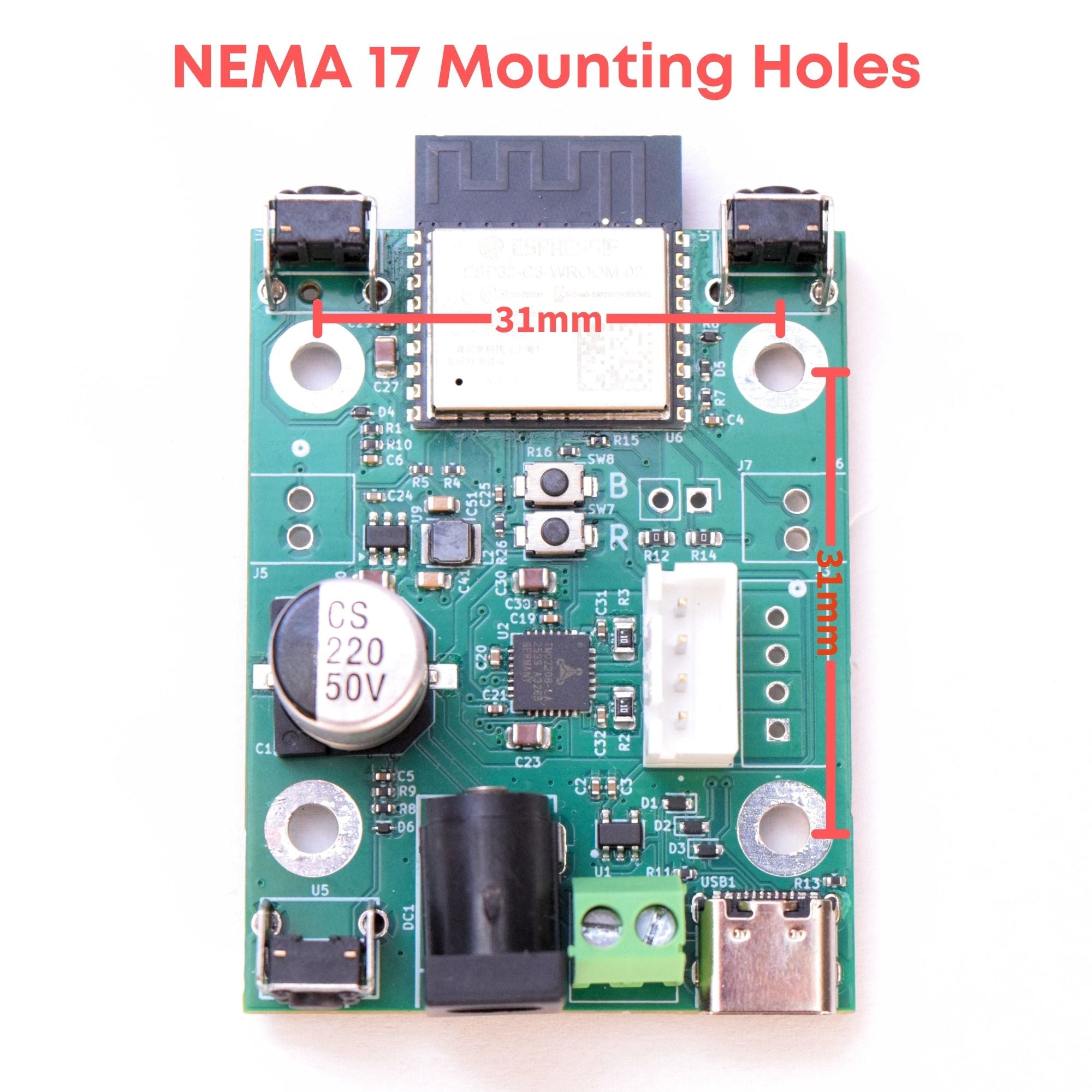 VAL3100: WiFi/Thread/Zigbee Stepper Motor Controller – Valar Systems