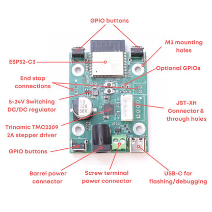 VAL3000: WiFi Stepper Motor Controller