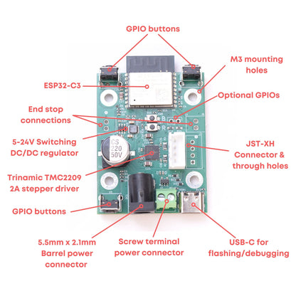 VAL3000: WiFi Stepper Motor Controller
